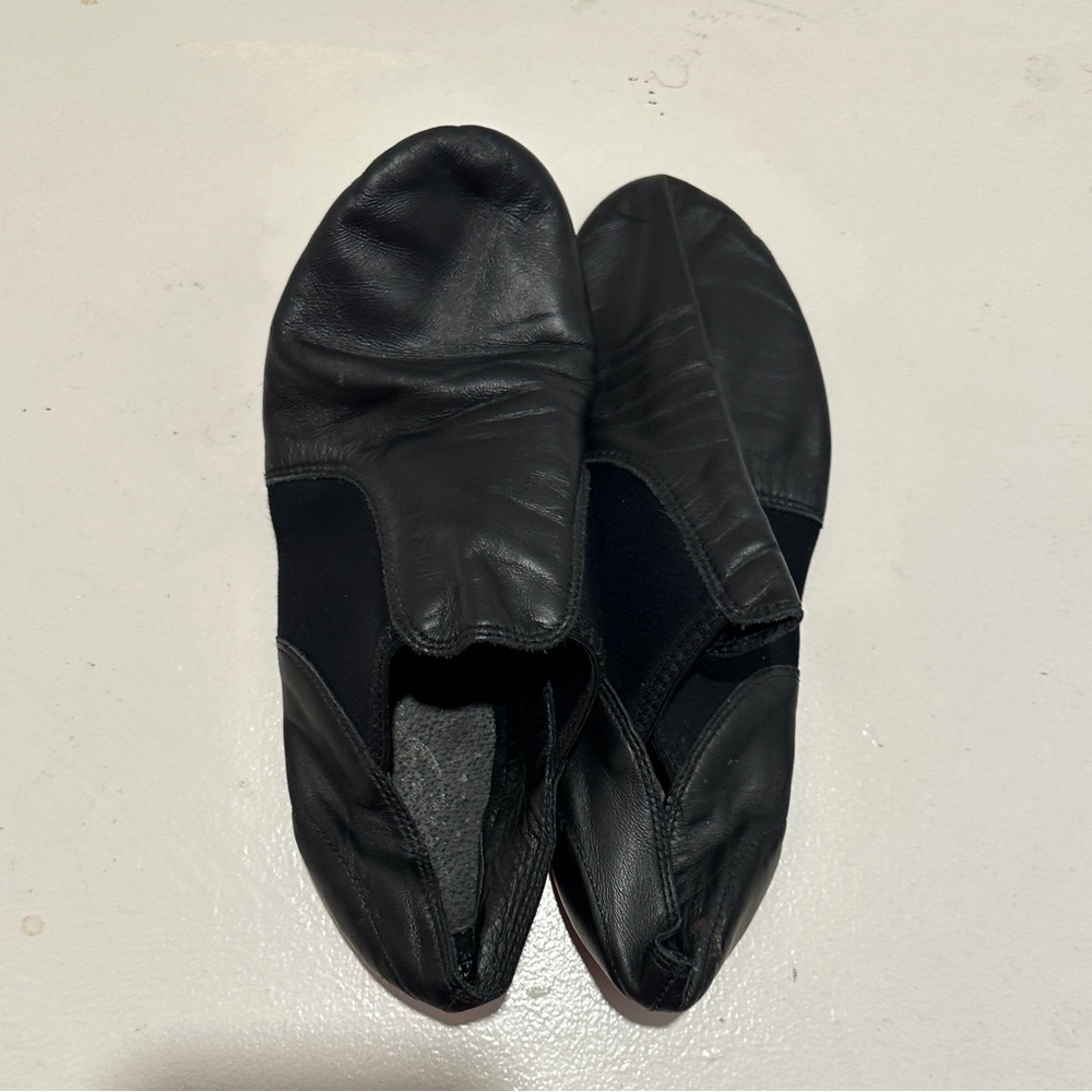 Capezio Black Slip On Jazz Shoes